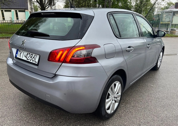 Peugeot 308 cena 36500 przebieg: 180200, rok produkcji 2018 z Góra małe 67